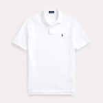 Iconische Mesh Polo-Shirt Wit