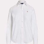 Classic Fit Oxford Overhemd Wit