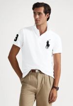 Custom Slim Fit Mesh Polo - Afbeelding 6