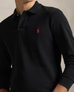 Mesh Long-Sleeve Polo Shirt - Afbeelding 3