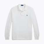 Mesh Long-Sleeve Polo Shirt - Afbeelding 7